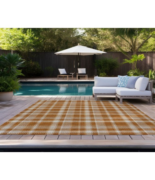 ADDISON ACN563 Rug Chantille ACN563 Paprika 5' x 7'6" Rug