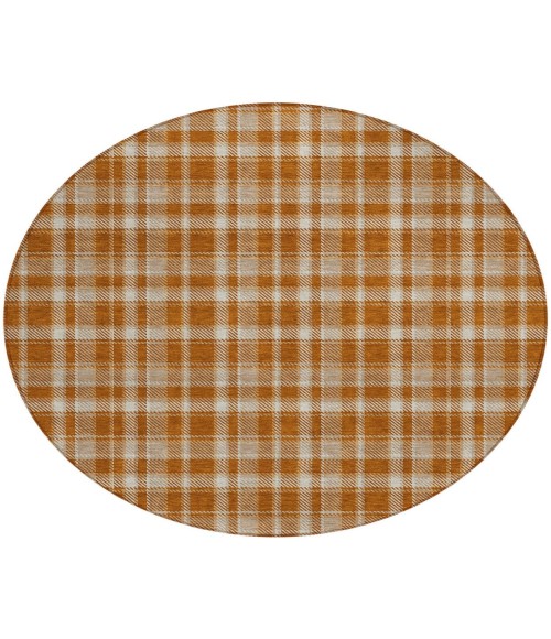 ADDISON ACN563 Rug Chantille ACN563 Paprika 8' x 8' Rug
