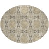 Addison Chantille ACN564 Beige 8 ft. x 8 ft. Round Rug