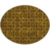 Addison Chantille ACN564 Chocolate 8 ft. x 8 ft. Round Rug