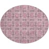 Addison Chantille ACN564 Pink 8 ft. x 8 ft. Round Rug