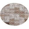 Addison Chantille ACN566 Beige 8 ft. x 8 ft. Round Rug