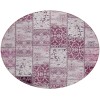 Addison Chantille ACN566 Burgundy 8 ft. x 8 ft. Round Rug