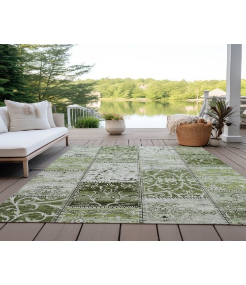 Chantille ACN566 Green 5' x 7'6" Rug