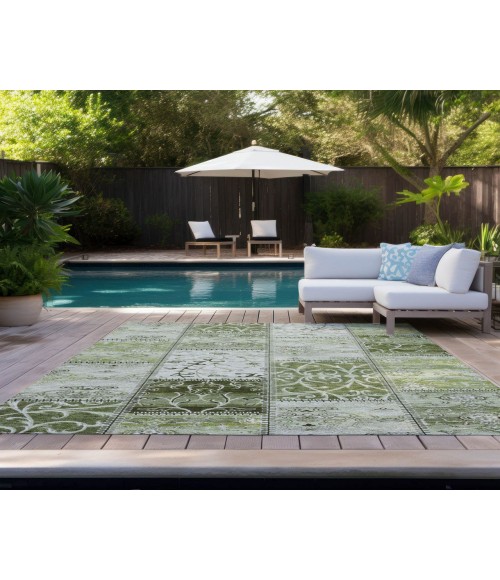 Chantille ACN566 Green 5' x 7'6" Rug