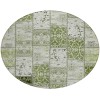 Addison Chantille ACN566 Green 8 ft. x 8 ft. Round Rug
