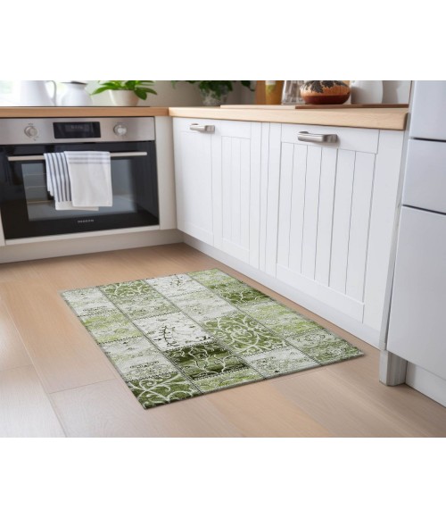 Chantille ACN566 Green 1'8" x 2'6" Rug