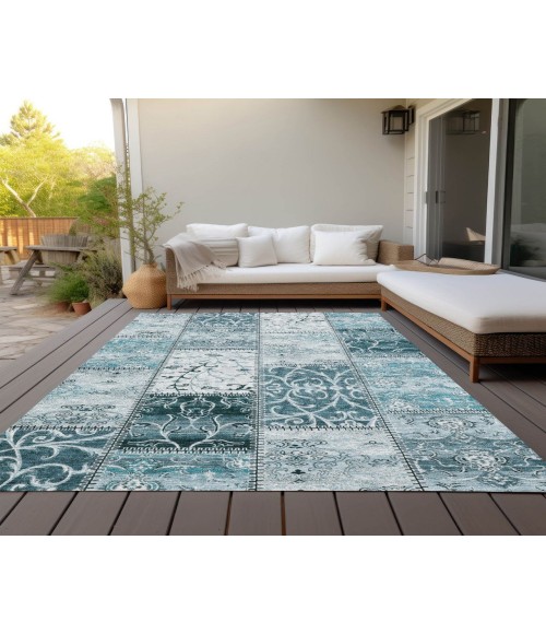 Chantille ACN566 Teal 3' x 5' Rug