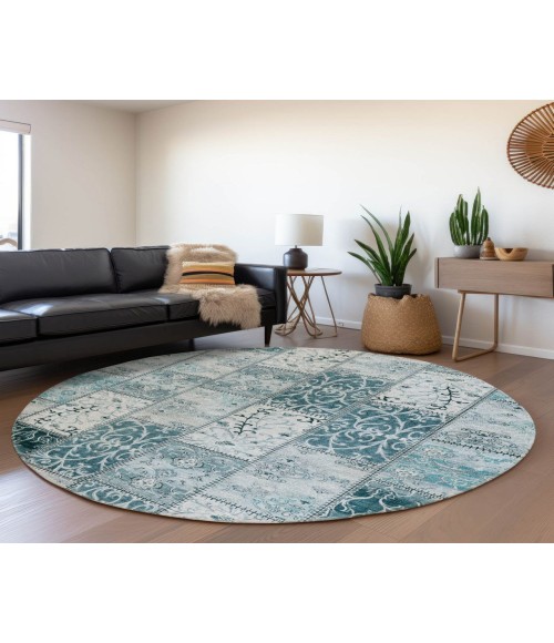 Chantille ACN566 Teal 8' x 8' Rug