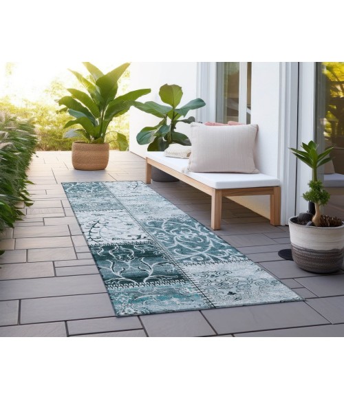Chantille ACN566 Teal 2'3" x 7'6" Rug