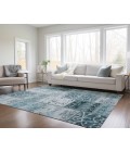 Chantille ACN566 Teal 3' x 5' Rug