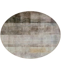 Addison Chantille ACN568 Brown 8 ft. x 8 ft. Round Rug