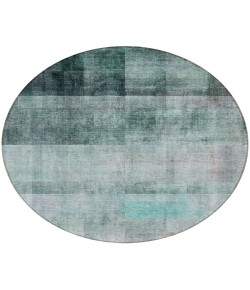 Addison Chantille ACN568 Teal 8 ft. x 8 ft. Round Rug