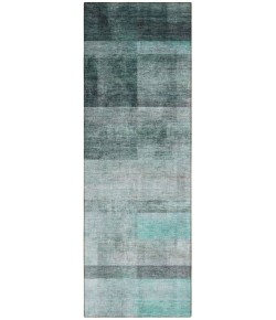 Addison Chantille ACN568 Teal 2 ft. 3 in. x 7 ft. 6 in. Runner Rug