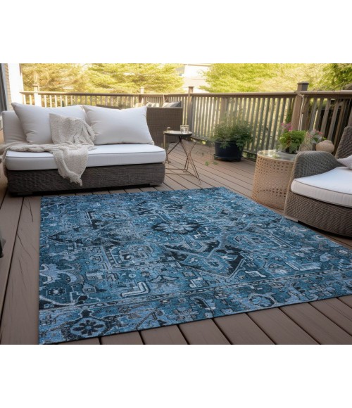 Chantille ACN570 Blue 5' x 7'6" Rug