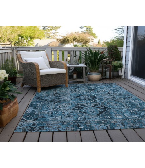 Chantille ACN570 Blue 5' x 7'6" Rug