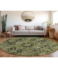 Chantille ACN570 Olive 8' x 8' Rug