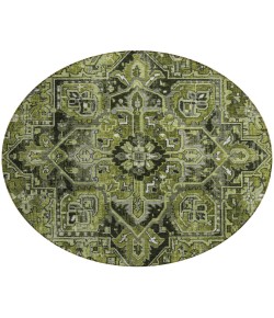 Addison Chantille ACN570 Olive 8 ft. x 8 ft. Round Rug