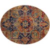 Addison Chantille ACN570 Paprika 8 ft. x 8 ft. Round Rug