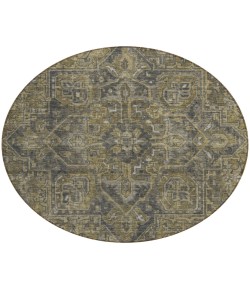 Addison Chantille ACN571 Chocolate 8 ft. x 8 ft. Round Rug