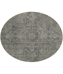 Addison Chantille ACN571 Mocha 8 ft. x 8 ft. Round Rug