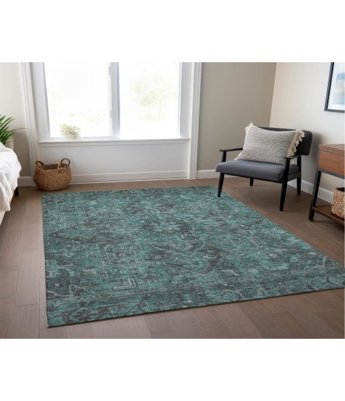 Chantille ACN571 Turquoise 9' x 12' Rug