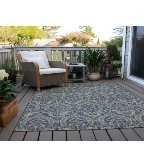 Chantille ACN572 Blue 3' x 5' Rug