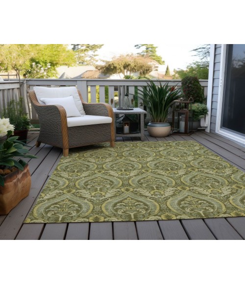 Chantille ACN572 Green 3' x 5' Rug
