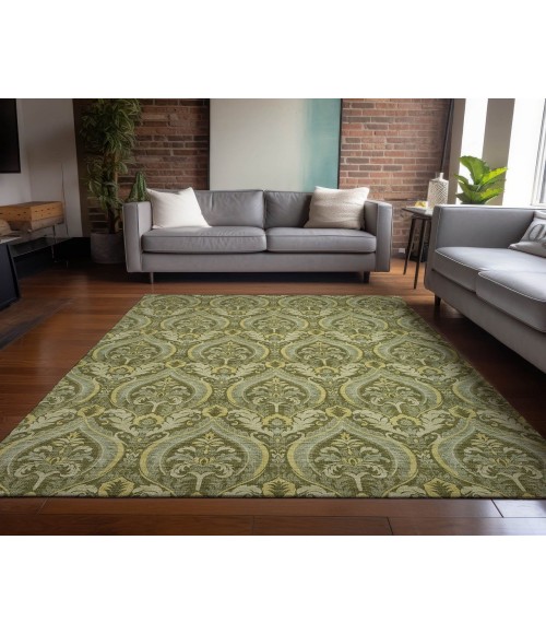 Chantille ACN572 Green 3' x 5' Rug