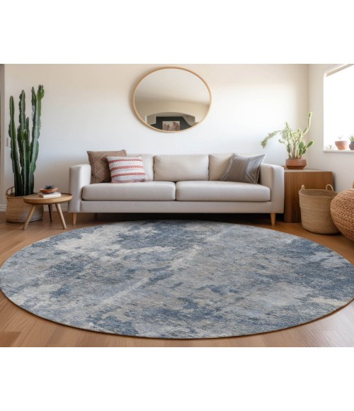 Chantille ACN573 Blue 8' x 8' Rug