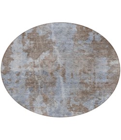 Addison Chantille ACN573 Brown 8 ft. x 8 ft. Round Rug