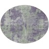 Addison Chantille ACN573 Purple 8 ft. x 8 ft. Round Rug