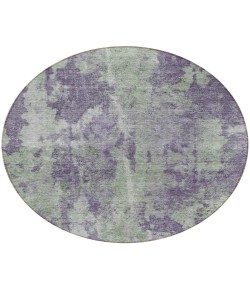 Addison Chantille ACN573 Purple 8 ft. x 8 ft. Round Rug