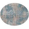 Addison Chantille ACN573 Teal 8 ft. x 8 ft. Round Rug
