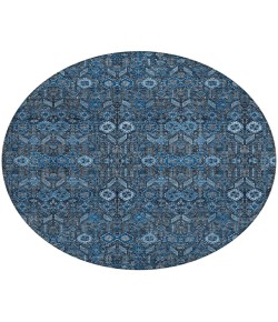 Addison Chantille ACN574 Blue 8 ft. x 8 ft. Round Rug