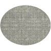 Addison Chantille ACN574 Gray 8 ft. x 8 ft. Round Rug