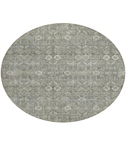 Addison Chantille ACN574 Gray 8 ft. x 8 ft. Round Rug