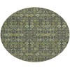 Addison Chantille ACN574 Green 8 ft. x 8 ft. Round Rug