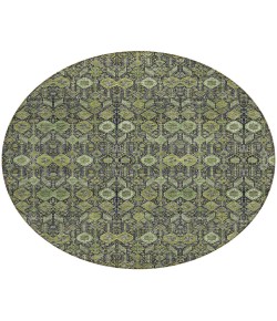 Addison Chantille ACN574 Green 8 ft. x 8 ft. Round Rug