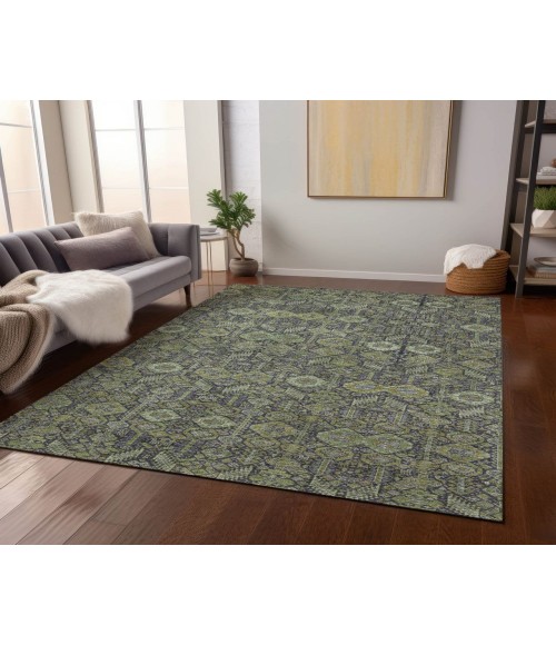 Chantille ACN574 Green 3' x 5' Rug