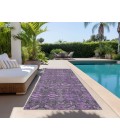 Chantille ACN574 Purple 2'3" x 7'6" Rug