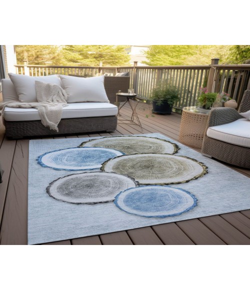 Chantille ACN575 Blue 10' x 14' Rug