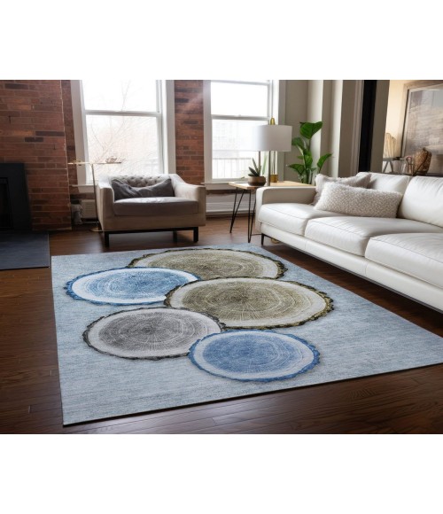 Chantille ACN575 Blue 10' x 14' Rug