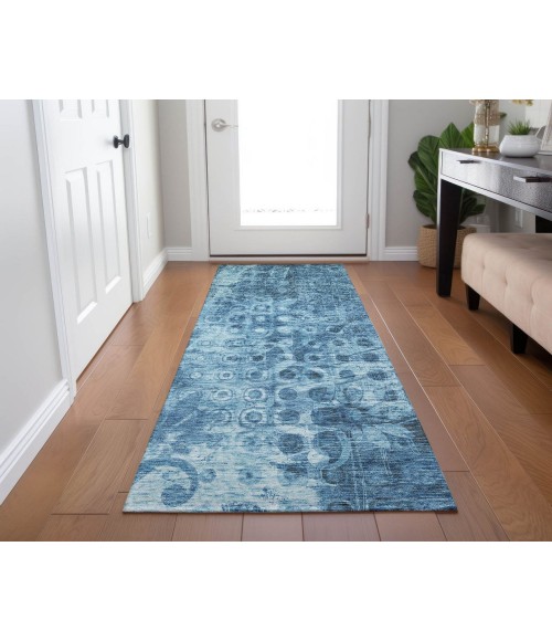 Chantille ACN577 Blue 2'3" x 7'6" Rug