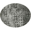 Addison Chantille ACN577 Charcoal 8 ft. x 8 ft. Round Rug