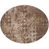 Addison Chantille ACN577 Chocolate 8 ft. x 8 ft. Round Rug