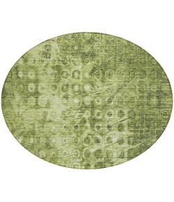 Addison Chantille ACN577 Olive 8 ft. x 8 ft. Round Rug