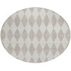 Addison Chantille ACN578 Beige 8 ft. x 8 ft. Round Rug