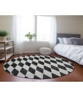 Chantille ACN578 Black 8' x 8' Rug