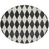 Addison Chantille ACN578 Black 8 ft. x 8 ft. Round Rug